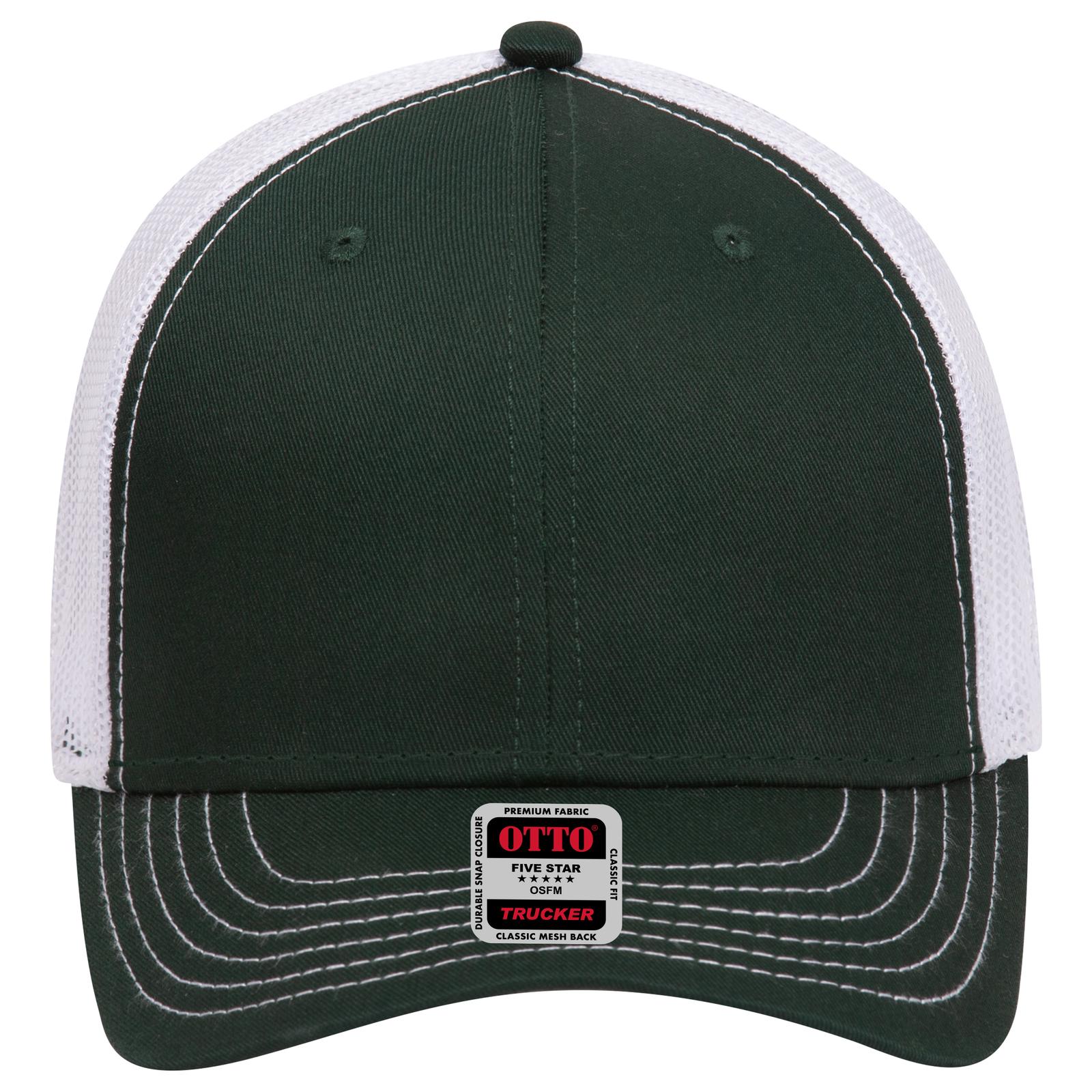 83-1239 OTTO CAP 6 Panel Low Profile Mesh Back Trucker Hat