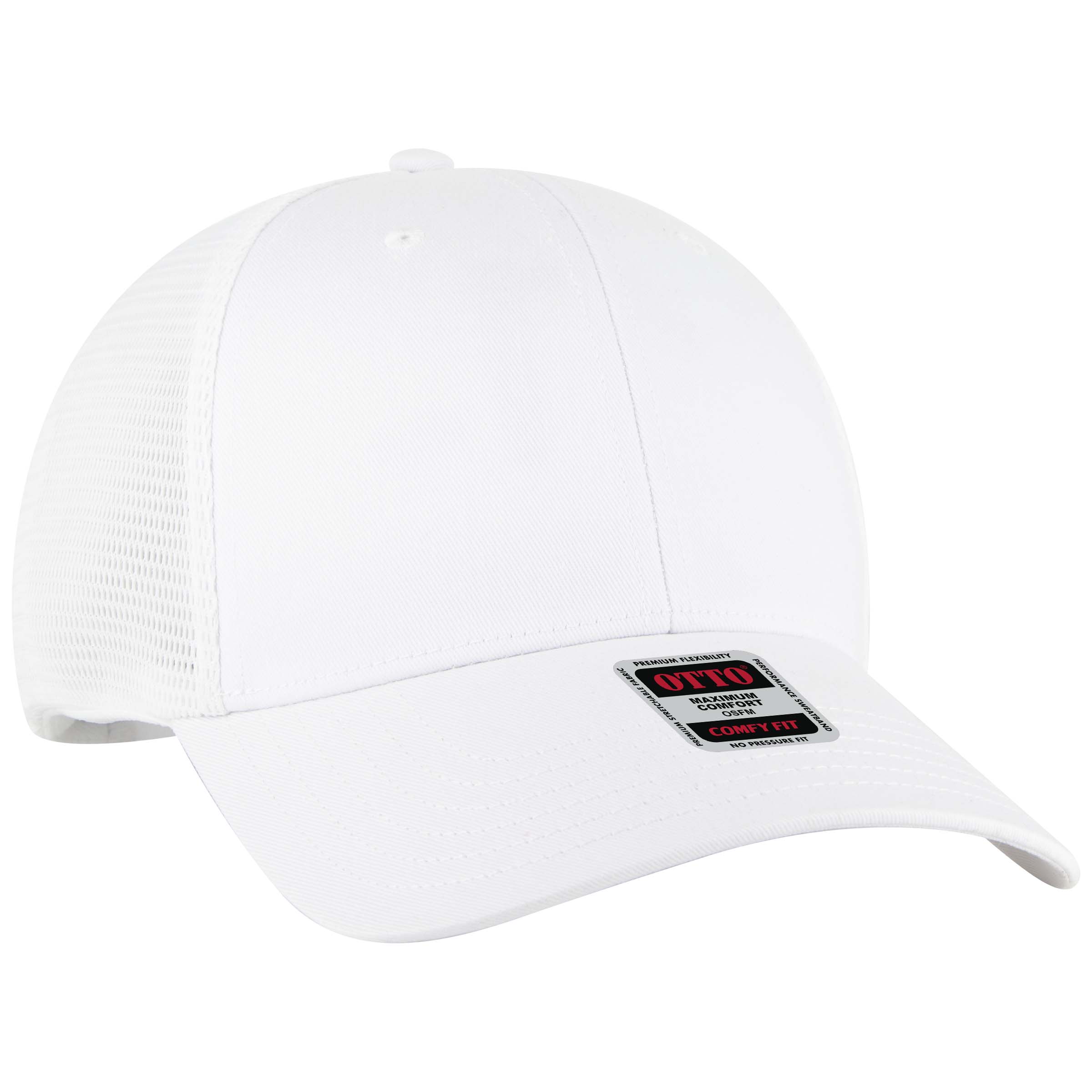 83-2 OTTO CAP " COMFY FIT" 6 Panel Low Profile Mesh Back Trucker Hat - Siide Image