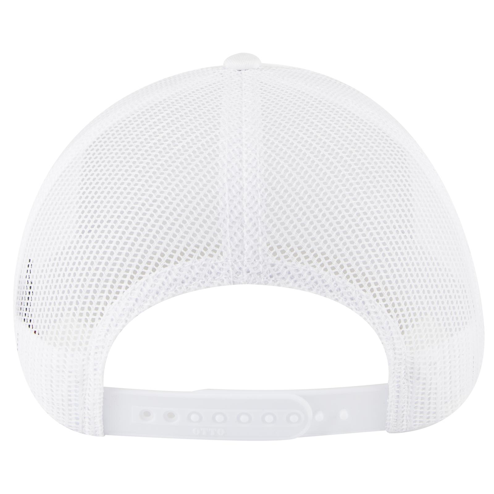 83-473 OTTO CAP 6 Panel Low Profile Mesh Back Trucker Hat - Back Image