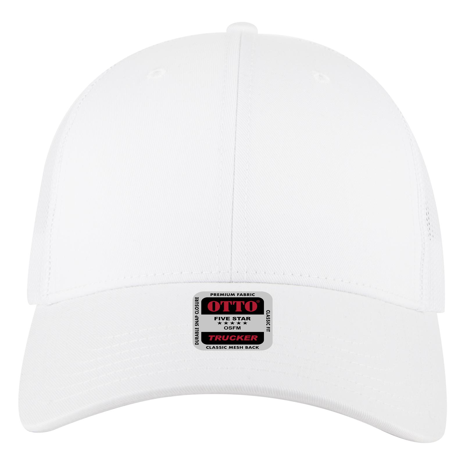 83-473 OTTO CAP 6 Panel Low Profile Mesh Back Trucker Hat