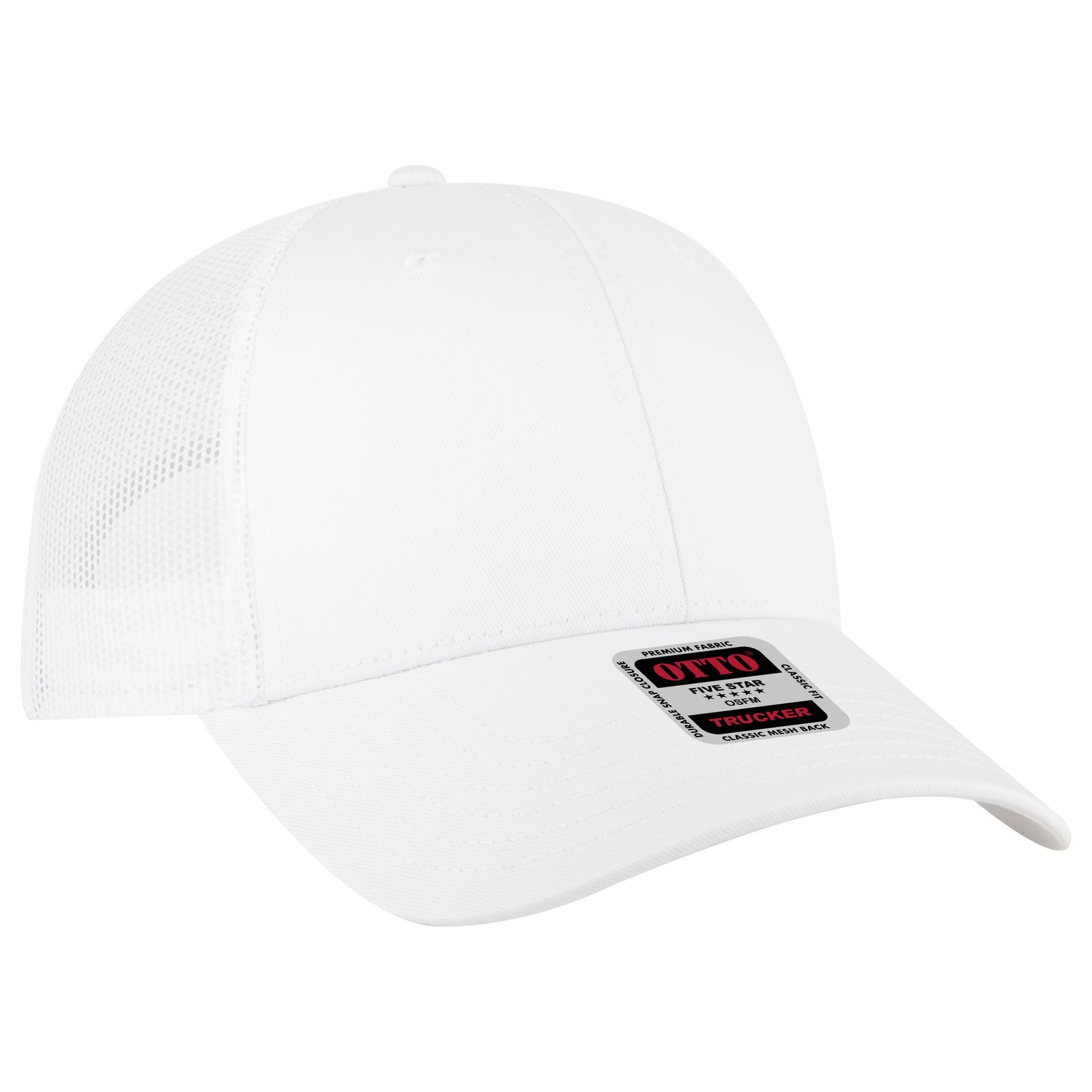 83-473 OTTO CAP 6 Panel Low Profile Mesh Back Trucker Hat - Siide Image