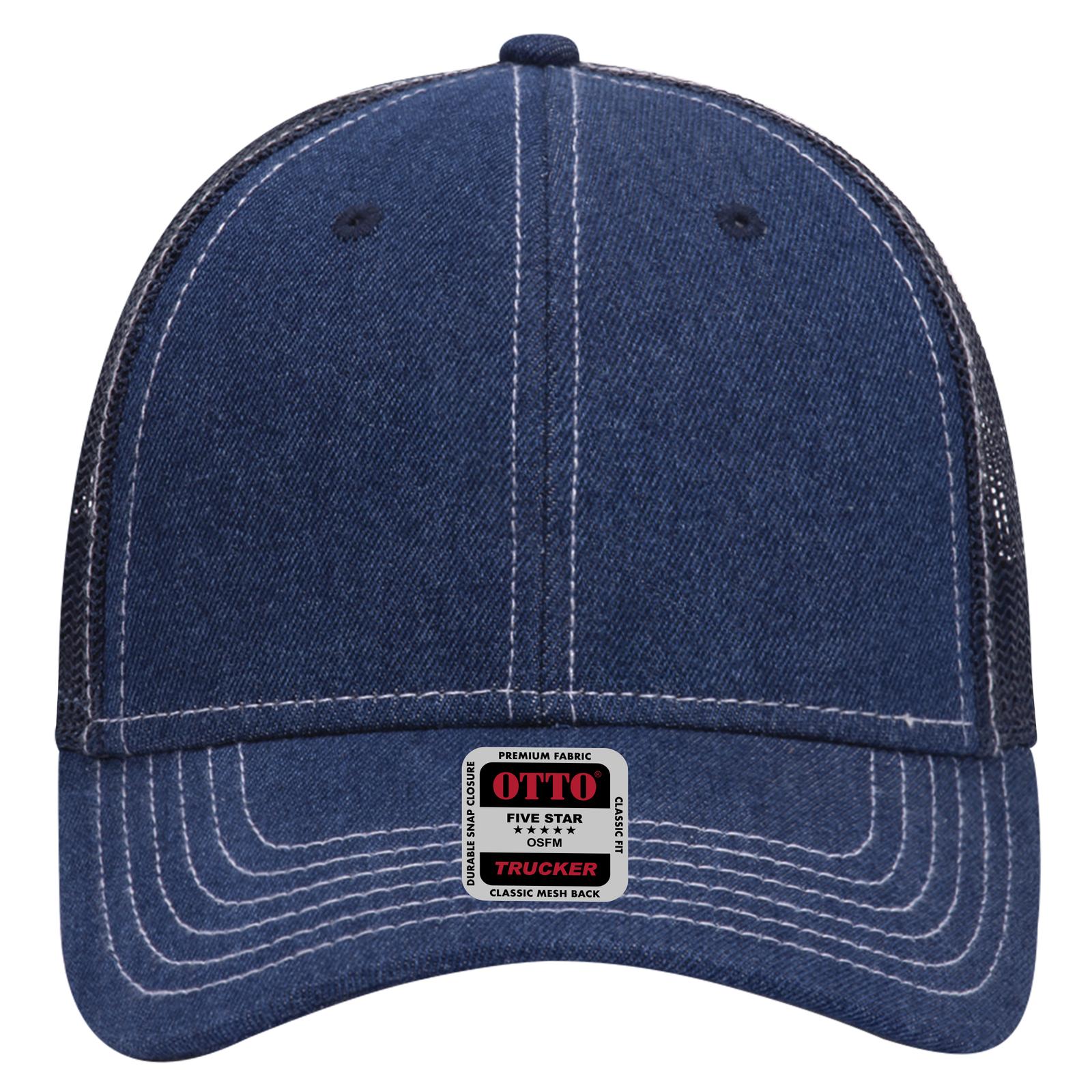 83-509 OTTO CAP 6 Panel Low Profile Mesh Back Trucker Hat