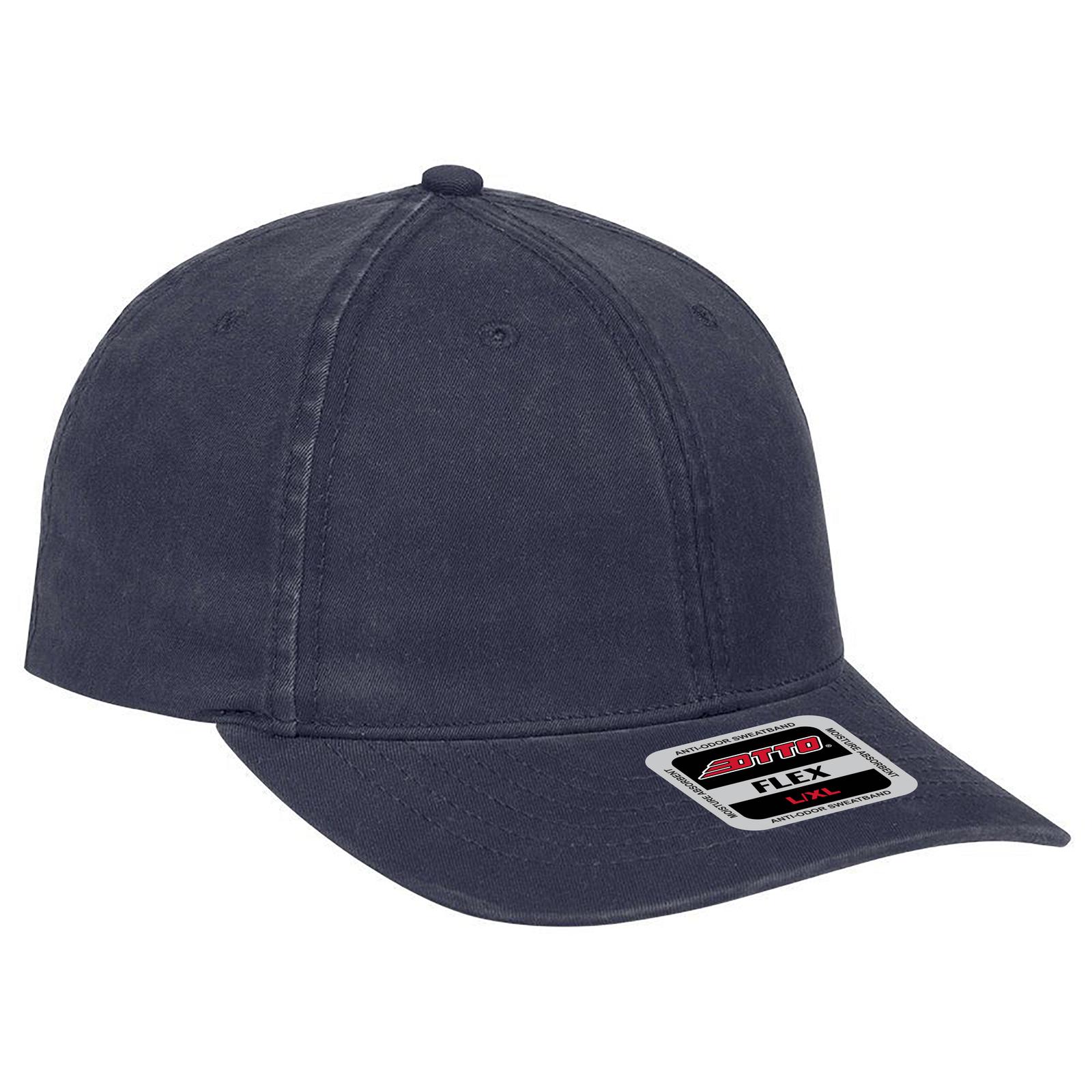 94-1195 OTTO CAP " FLEX" Fitted 6 Panel Slim Fit Low Profile Baseball Cap - Siide Image