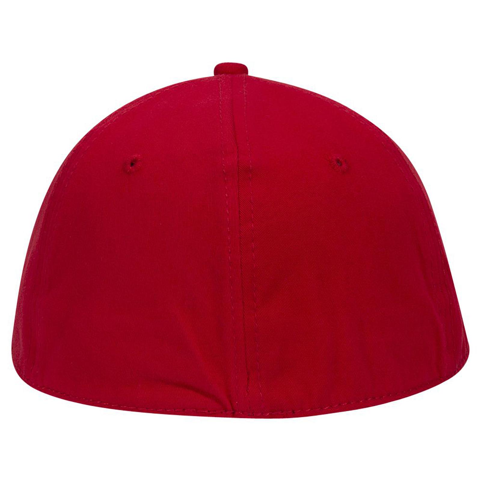 94-518 OTTO CAP " A-FLEX" Fitted 6 Panel Low Profile Baseball Cap - Back Image