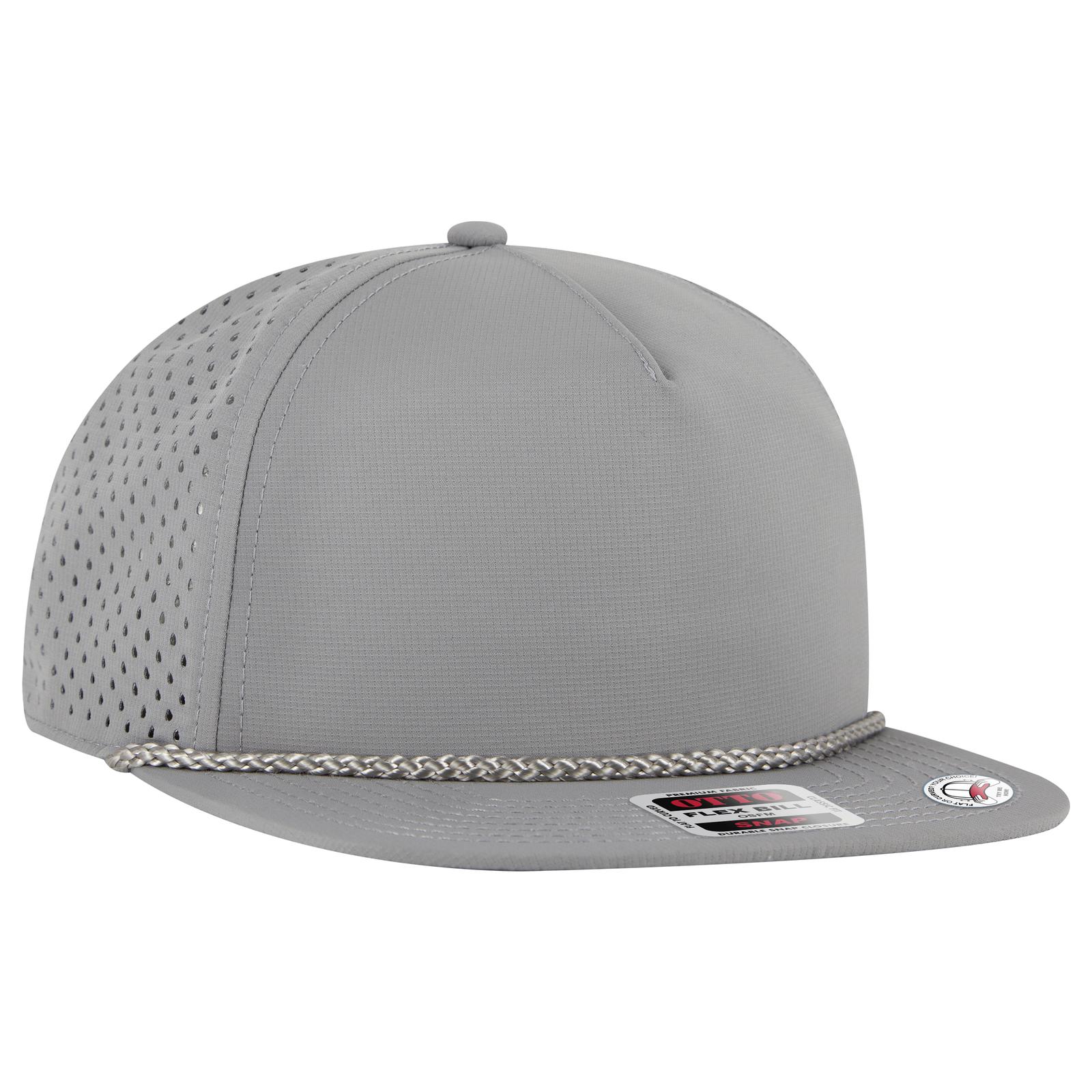 9505-1 OTTO CAP " SNAP" 5 Panel Pro Style Snapback Hat - Siide Image
