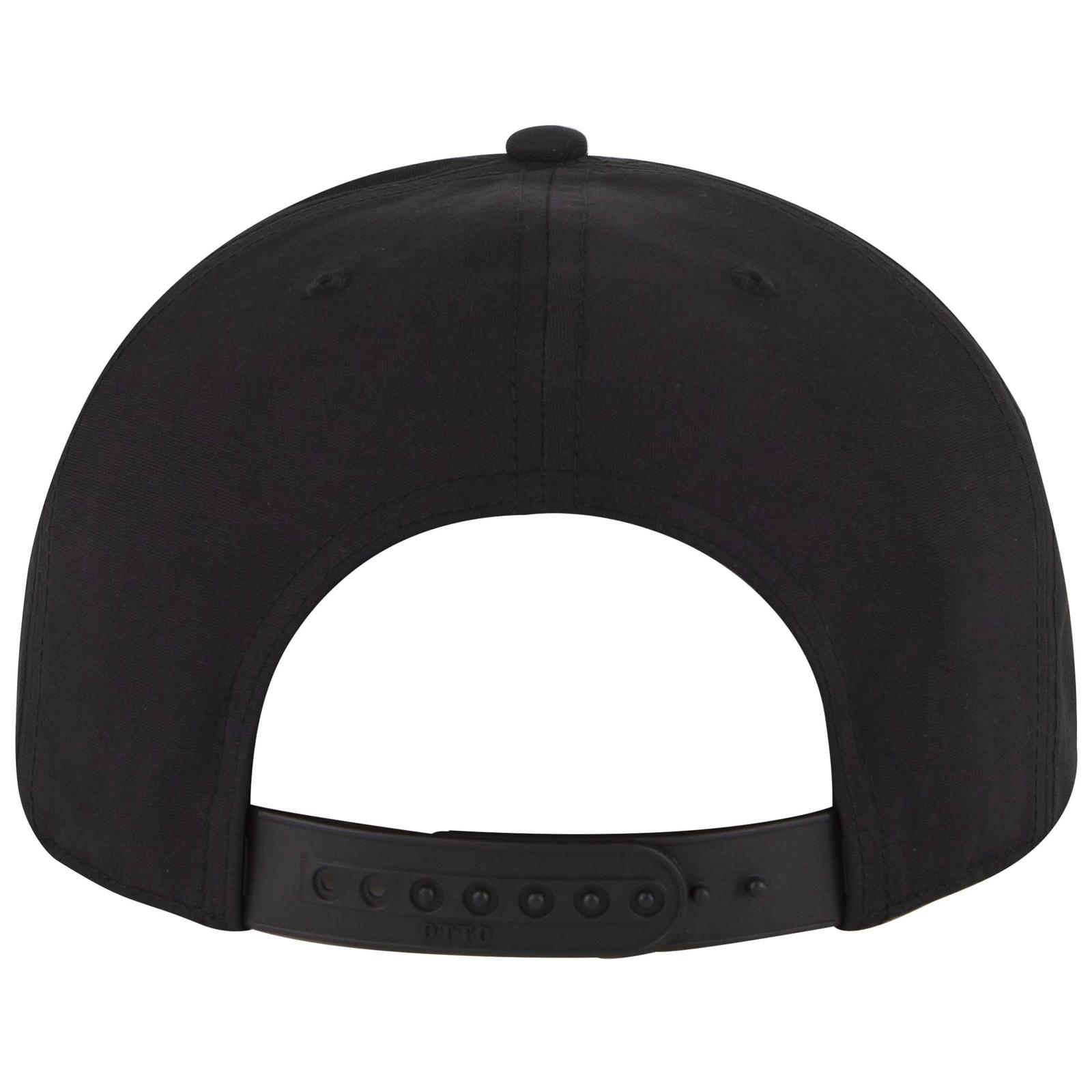 9505-3 OTTO CAP 5 Panel Pro Style Snapback Hat - Back Image