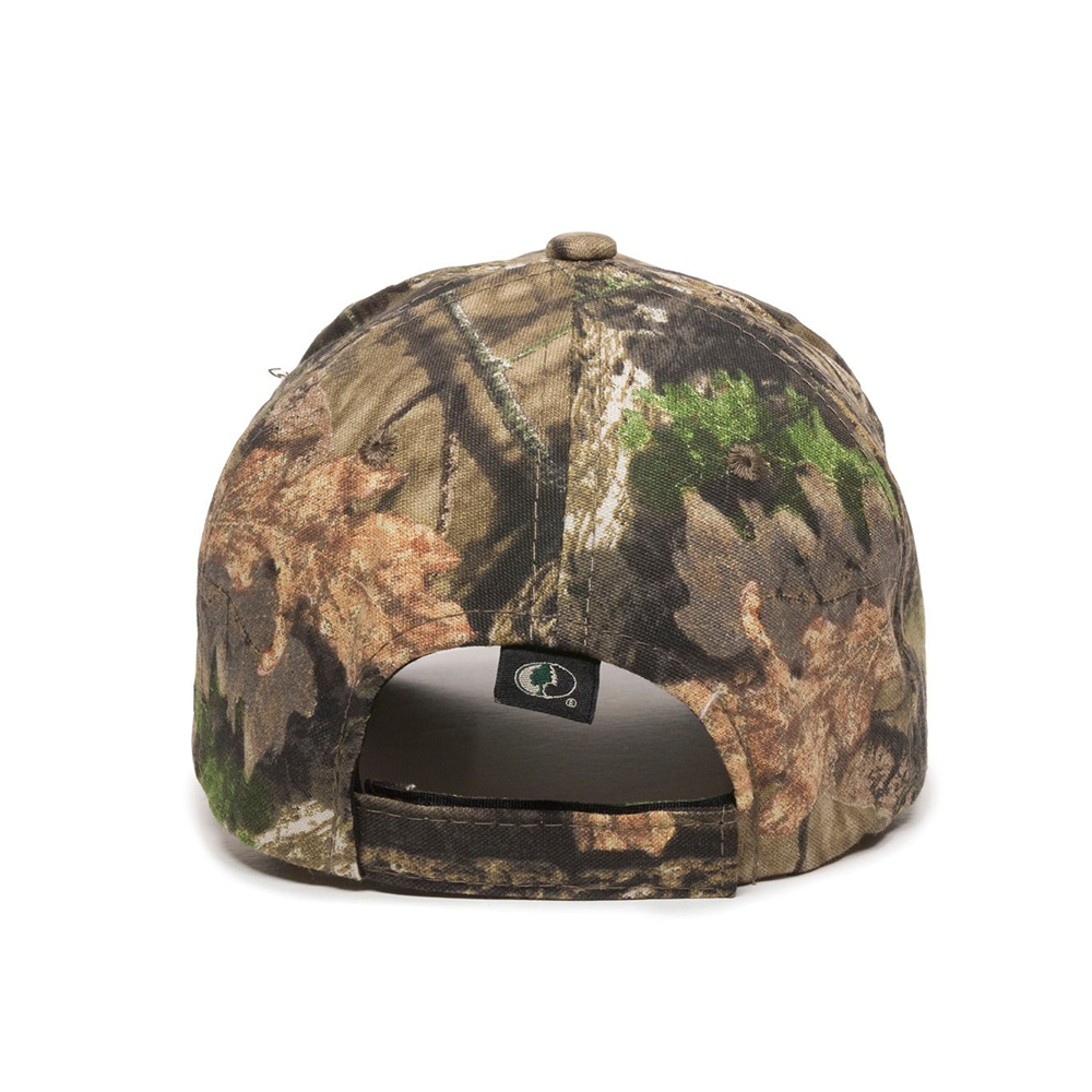 350 Outdoor Cap Classic Twill Camo Cap 350 Outdoor Cap Classic Twill Camo Cap - Back Image