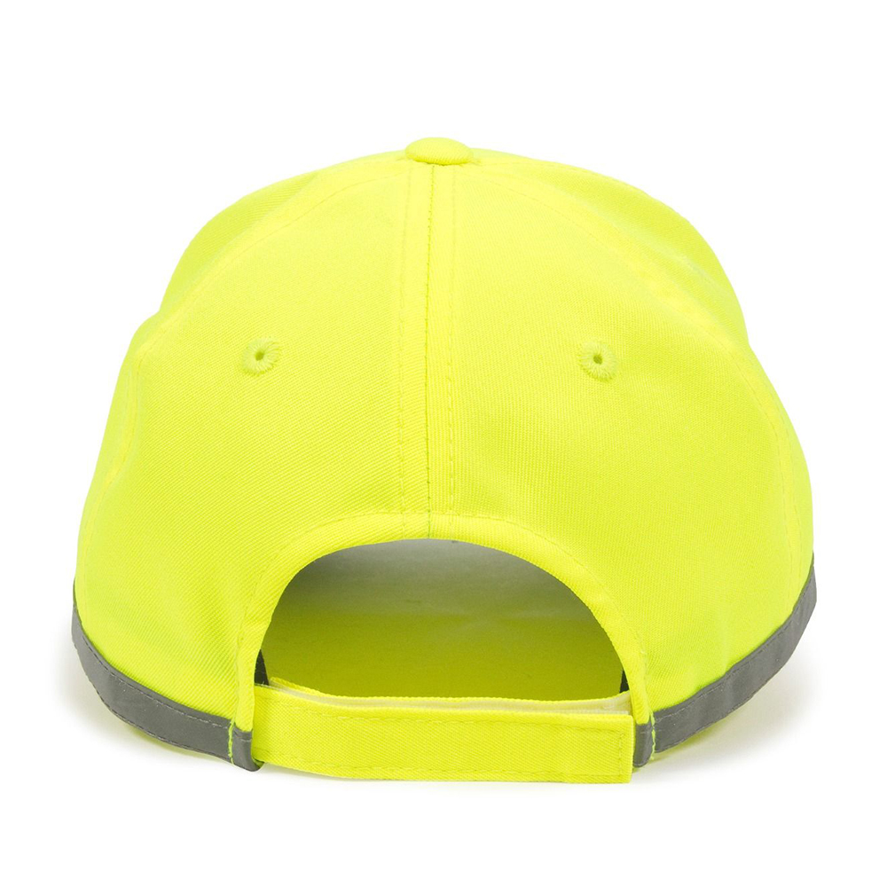 ANSI-100 Outdoor Cap ANSI Certified Solid Back Cap - Back Image