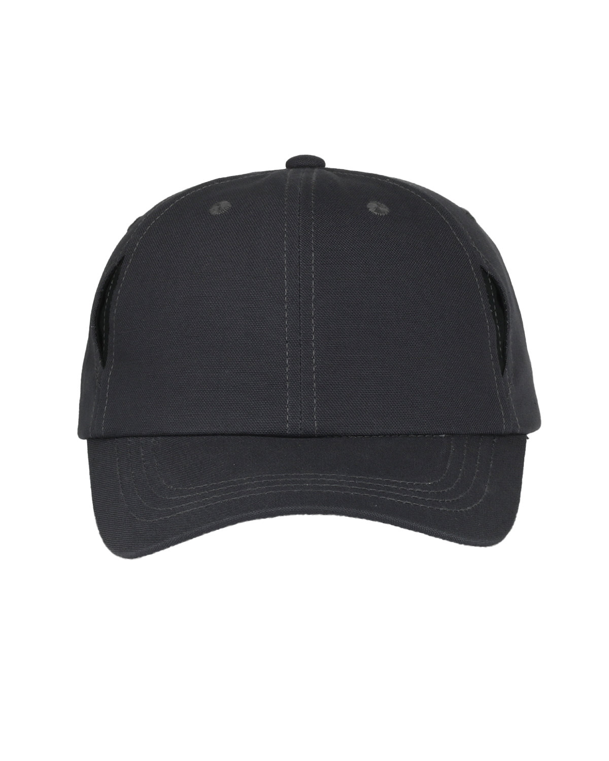 CARG100 Outdoor Cap Cargo Unstructured Solid Back With Side Pockets Hat Zoom Image