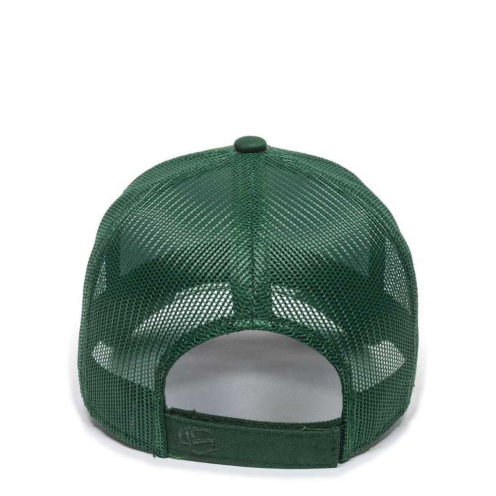 GL-270M Outdoor Cap Mid Crown Mesh Back Cap - Back Image