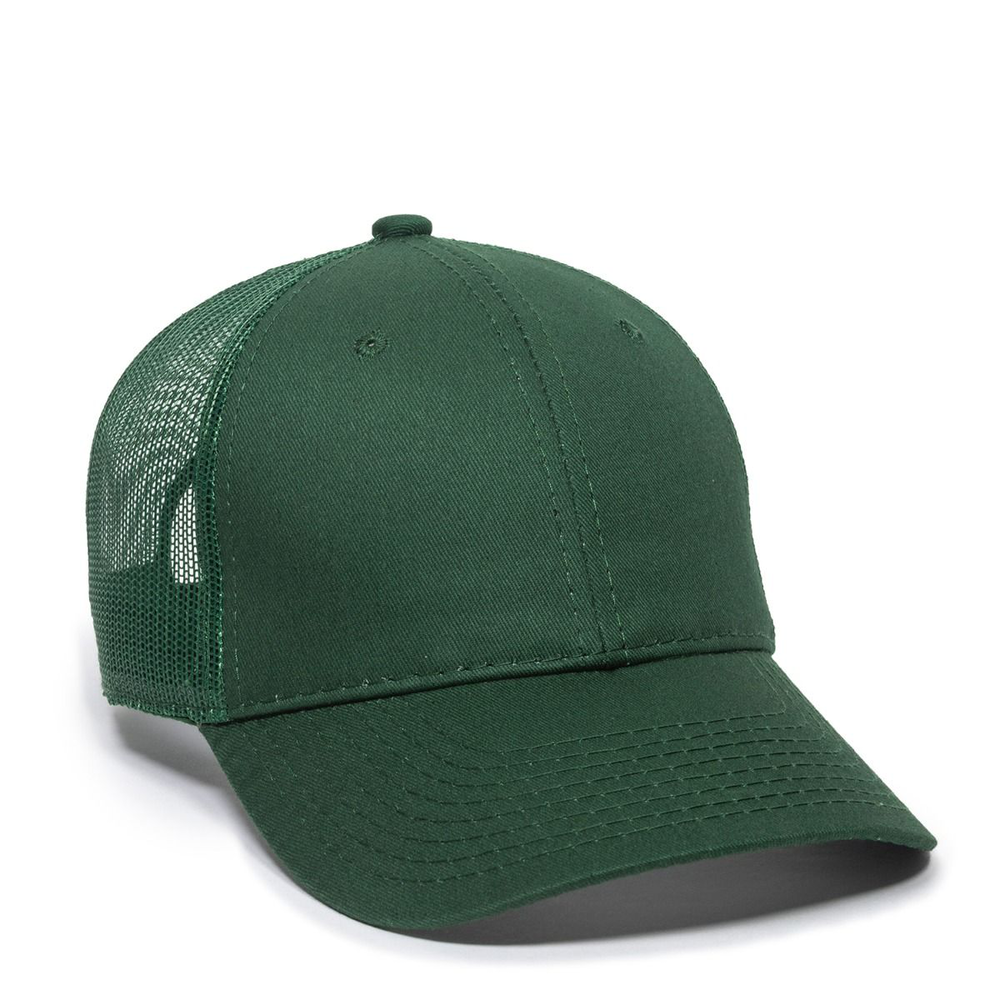 GL-270M Outdoor Cap Mid Crown Mesh Back Cap
