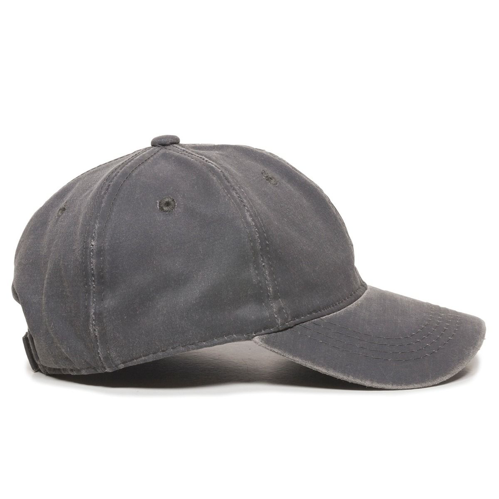HPD-605 Outdoor Cap Weathered Cotton Solid Back Cap - Siide Image