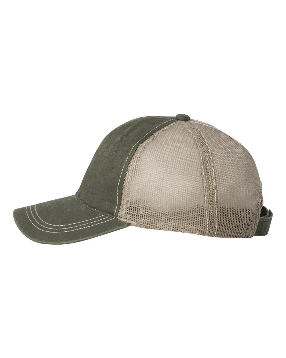 HPD610M Outdoor Cap Weathered Mesh-Back Cap - Siide Image