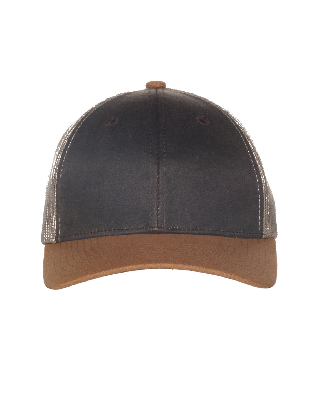 HPD615M Outdoor Cap Structured Tri-Color Mesh Back Trucker Zoom Image
