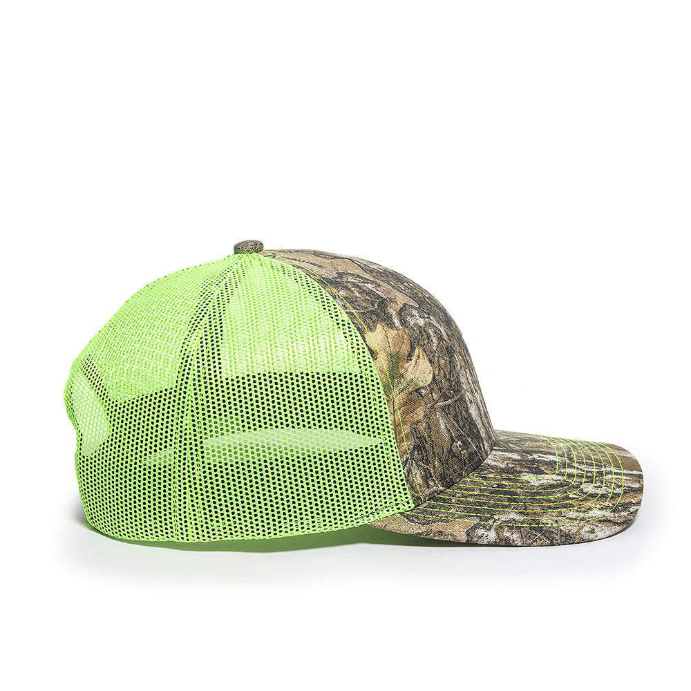 OC771CAMO Outdoor Cap Ultimate Trucker Camo Cap - Siide Image