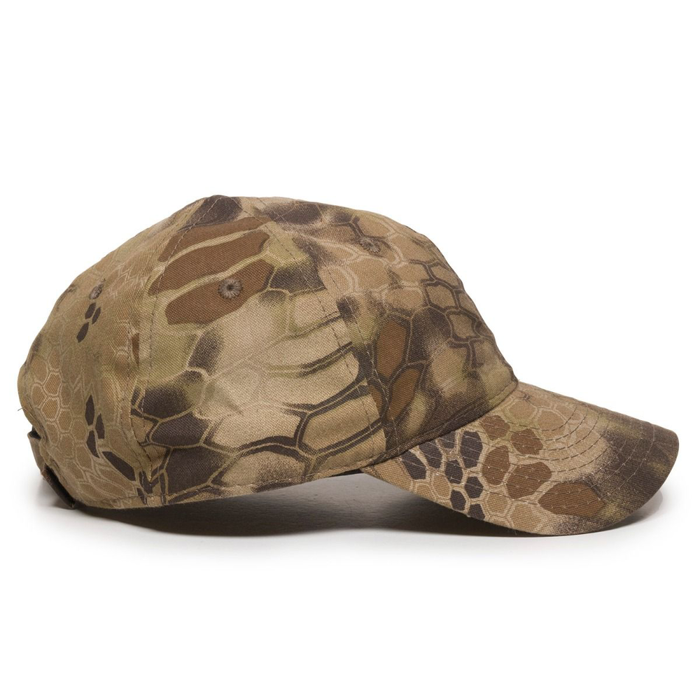 TAC-600 Outdoor Cap Tactical Camo Hat with US Flag - Siide Image