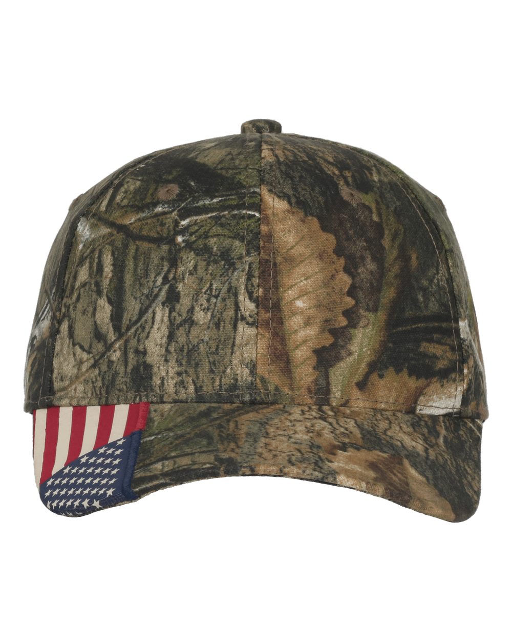 CWF305 Outdoor Cap Camo with Flag Visor Cap