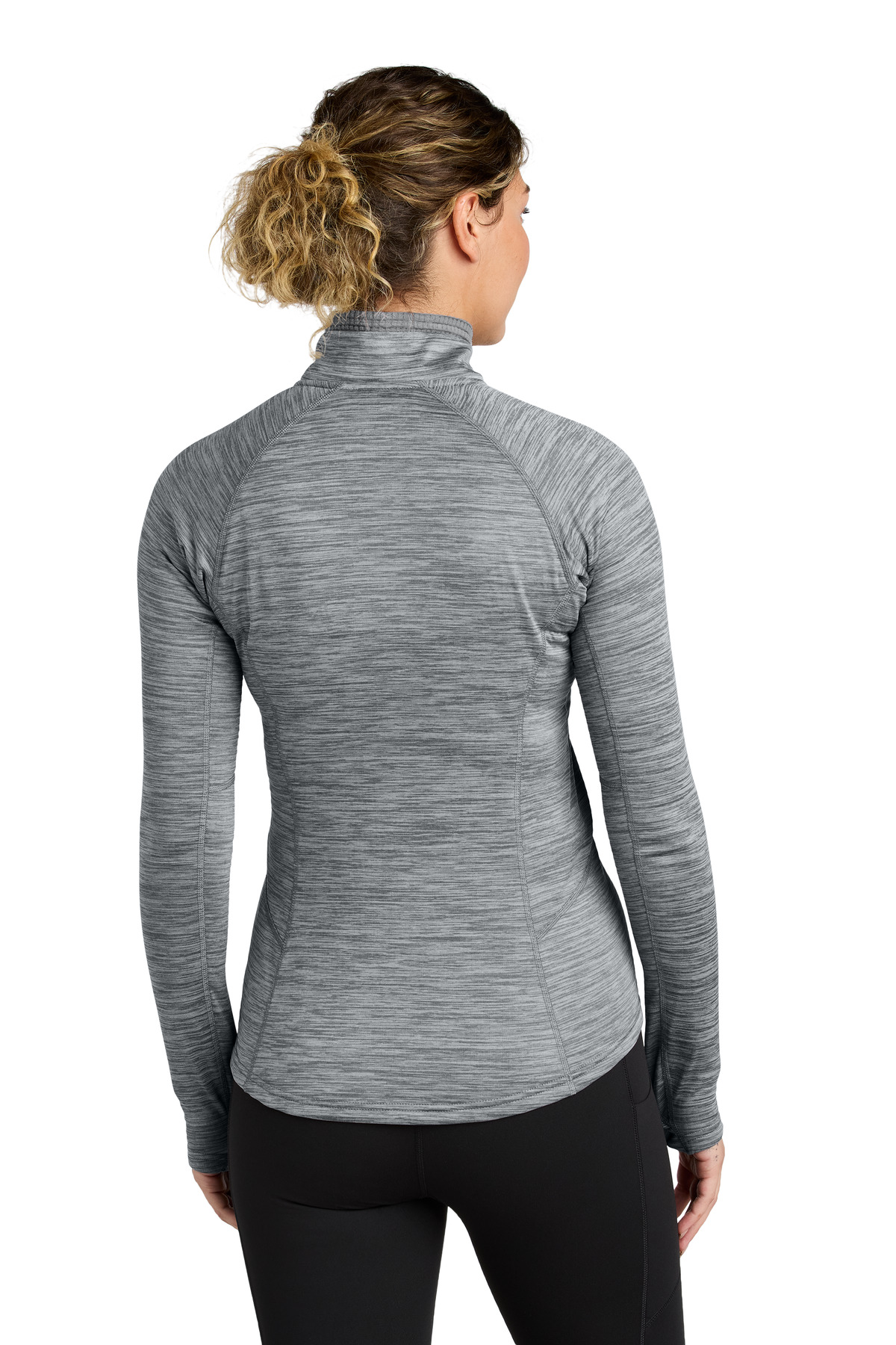 OR322263 Outdoor Research LIMITED EDITION Womens Tech Grid 1/4-Zip Fleece - Back Image