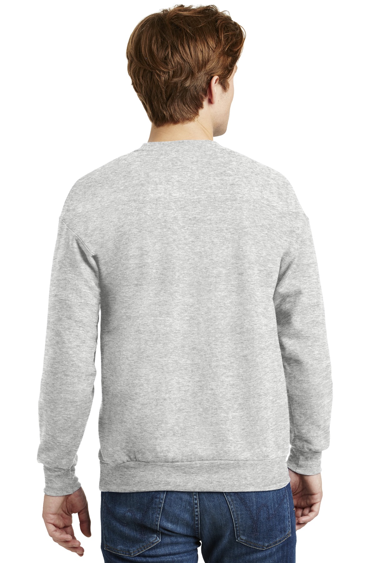 P160 Hanes - EcoSmart Crewneck Sweatshirt - Back Image