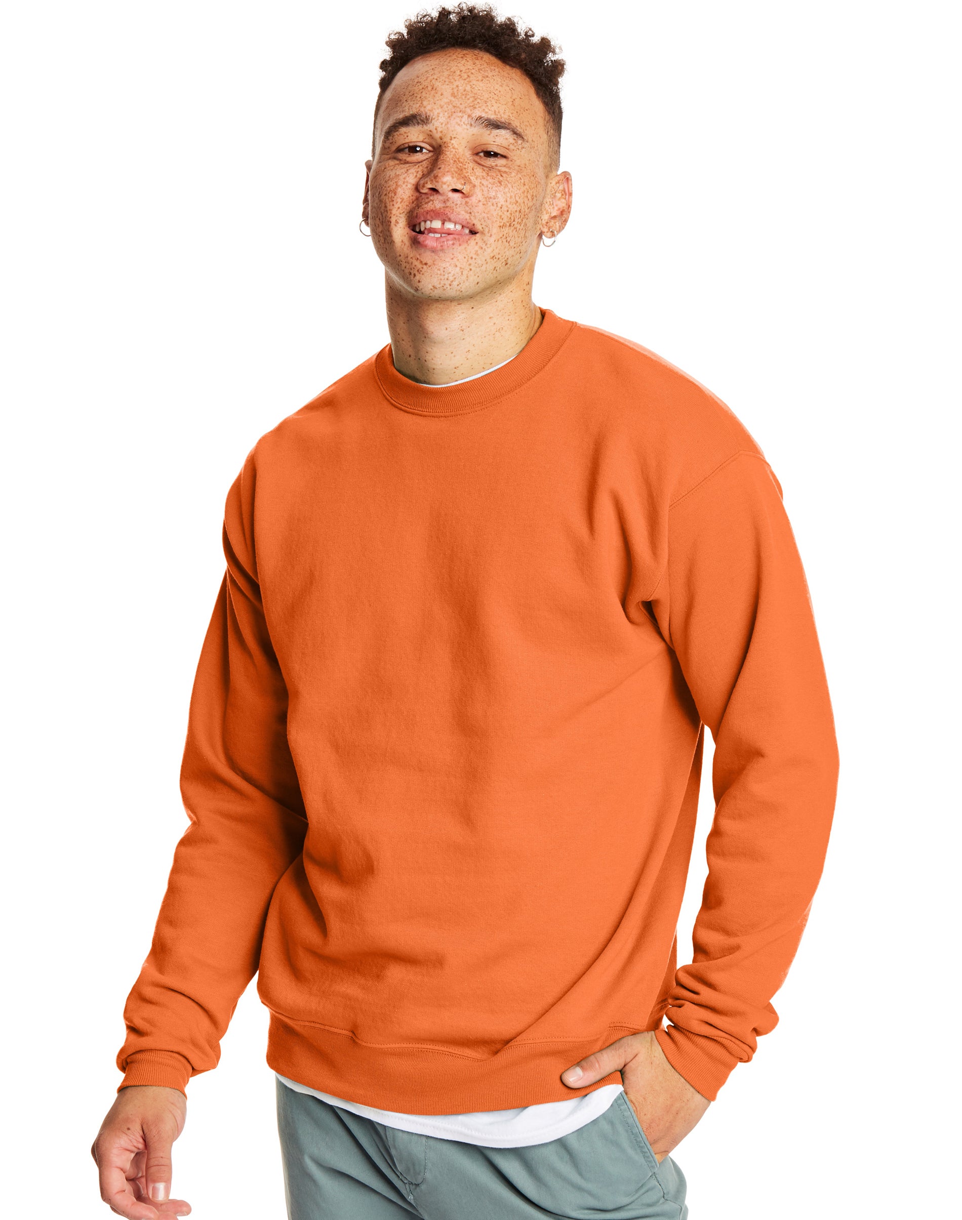 P160 Hanes - EcoSmart Crewneck Sweatshirt