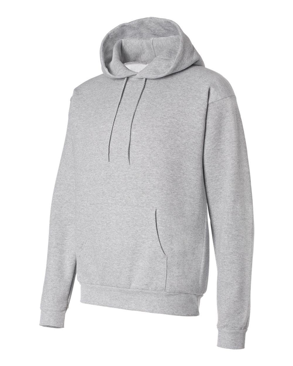 P170 Hanes Unisex Ecosmart 50/50 Pullover Hooded Sweatshirt - Siide Image
