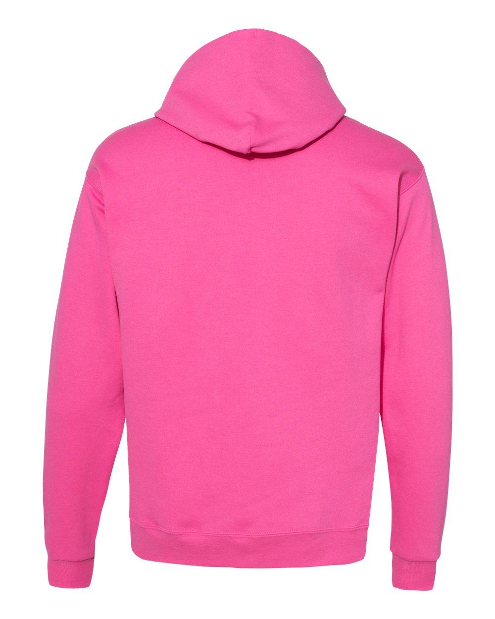 P170 Hanes - EcoSmart® Hooded Sweatshirt - Back Image