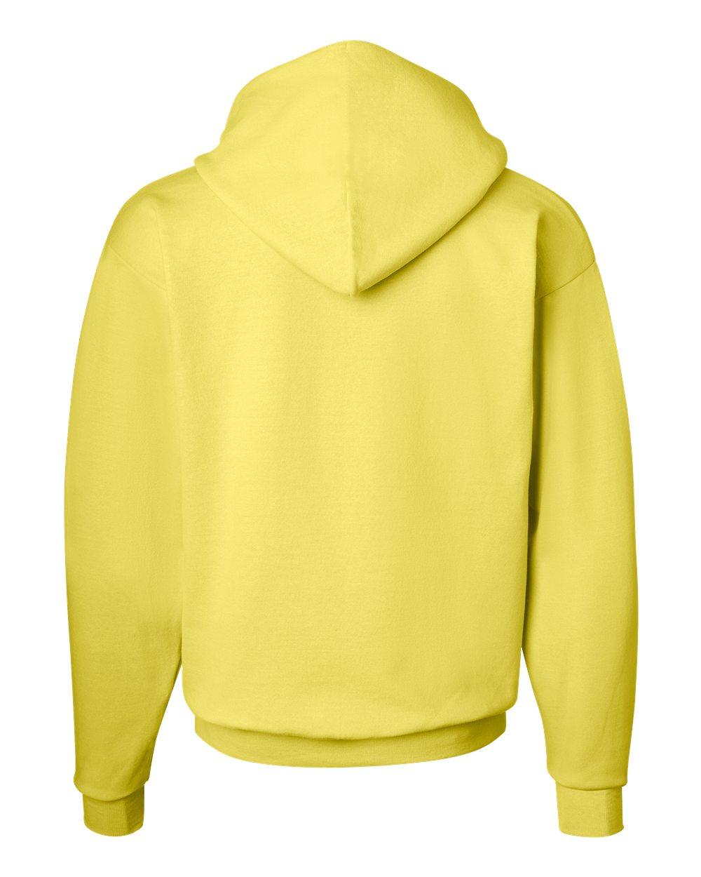 P170 Hanes - EcoSmart® Hooded Sweatshirt - Back Image