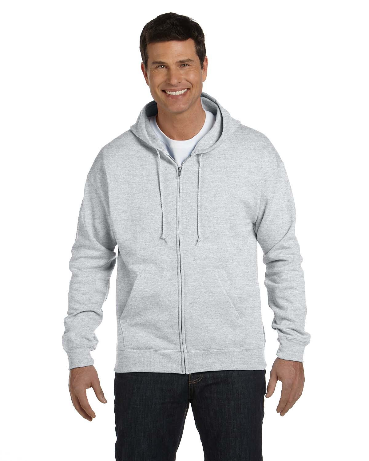 P180 Hanes - EcoSmart Full-Zip Hooded Sweatshirt. P180 Hanes - EcoSmart Full-Zip Hooded Sweatshirt.