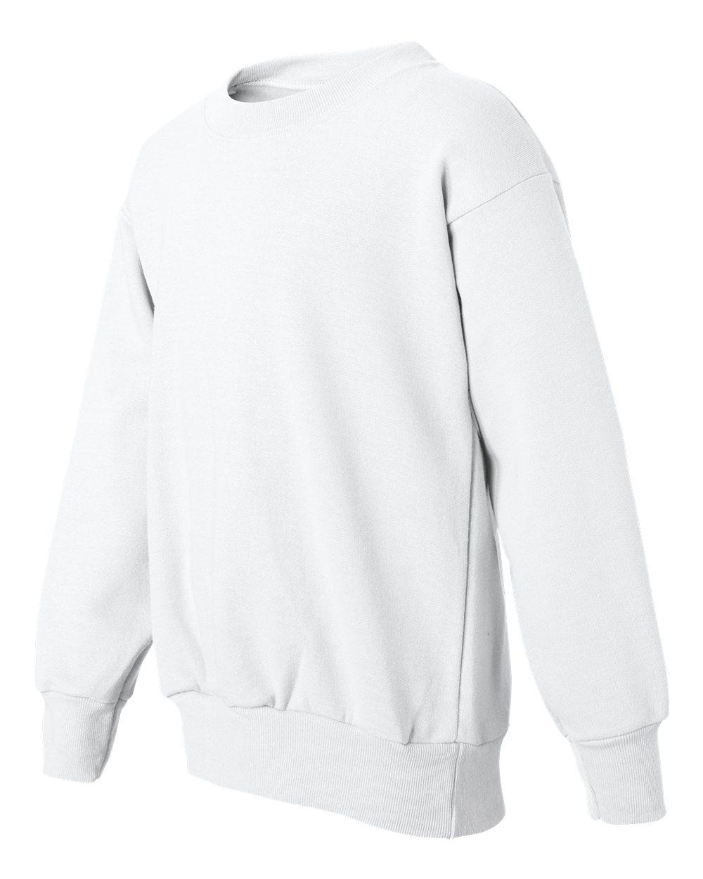 P360 Hanes Youth ComfortBlend 50/50 Fleece Crew P360 Hanes Youth ComfortBlend 50/50 Fleece Crew - Siide Image