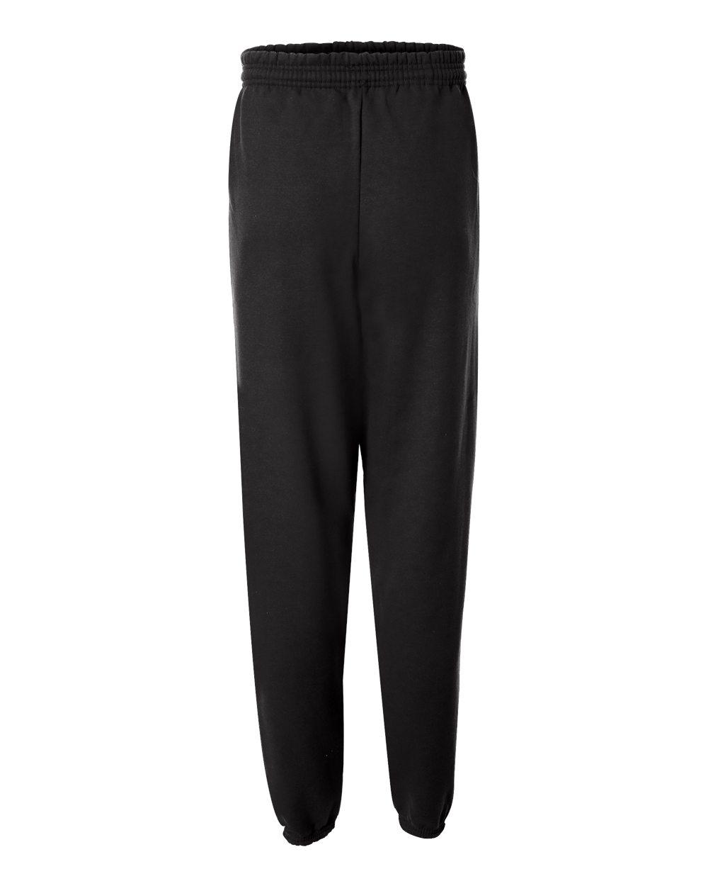P650 Hanes Polyester Fleece Pant P650 Hanes Polyester Fleece Pant - Back Image