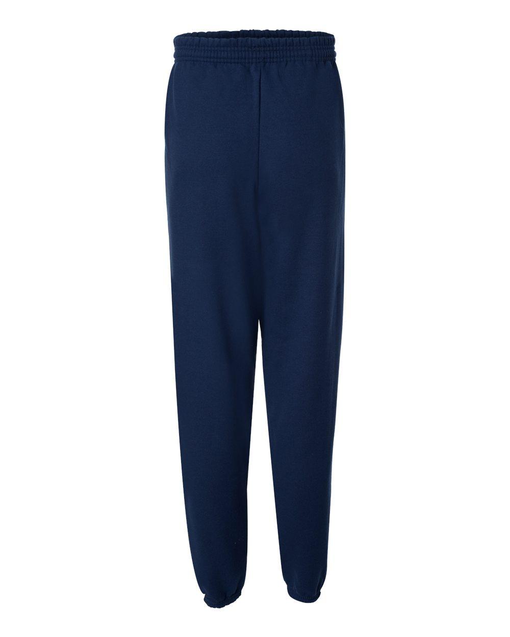P650 Hanes Polyester Fleece Pant P650 Hanes Polyester Fleece Pant - Back Image