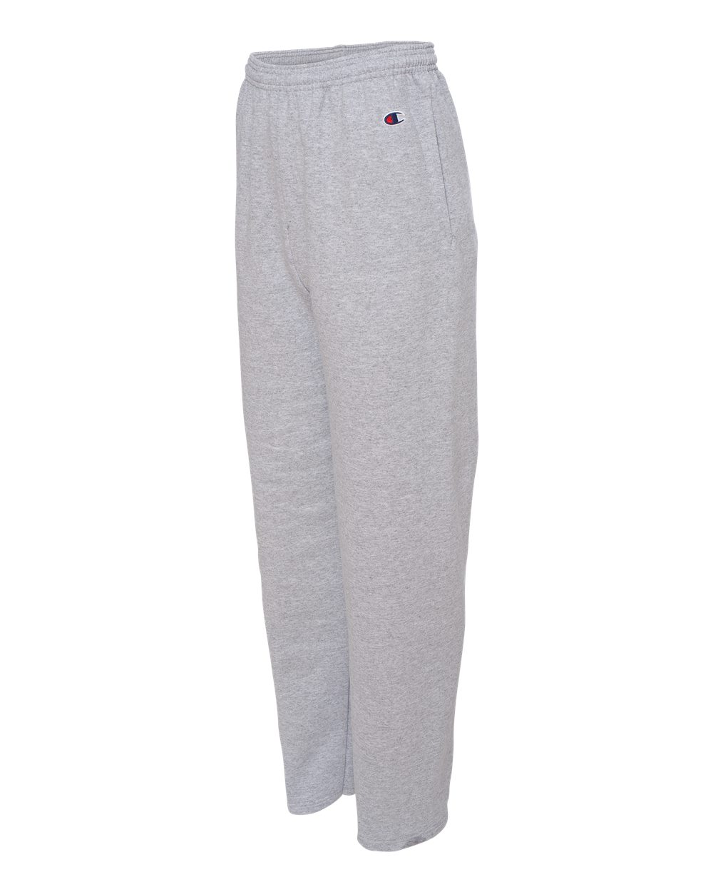 P800 Champion Double Dry Eco Open Bottom Sweatpants with Pockets - Siide Image