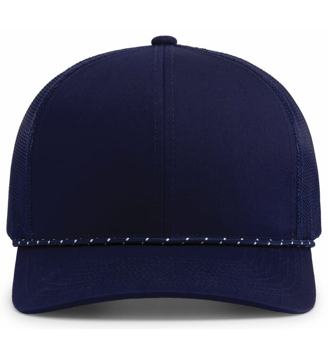 104BR PACIFIC HEADWEAR Trucker Snapback Braid Cap