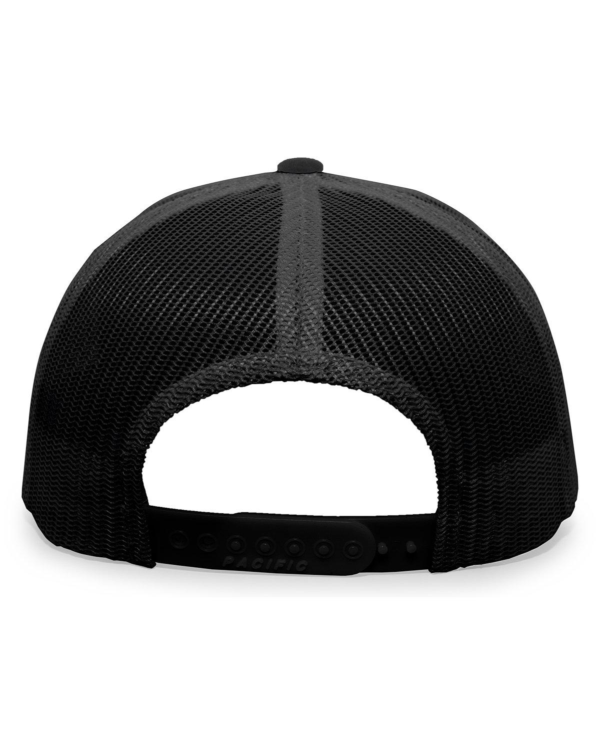 104C Pacific Headwear Trucker Snapback Cap - Back Image