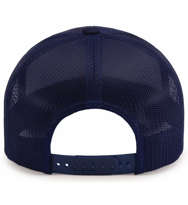 104C Pacific Headwear | Trucker Snapback Cap - Back Image