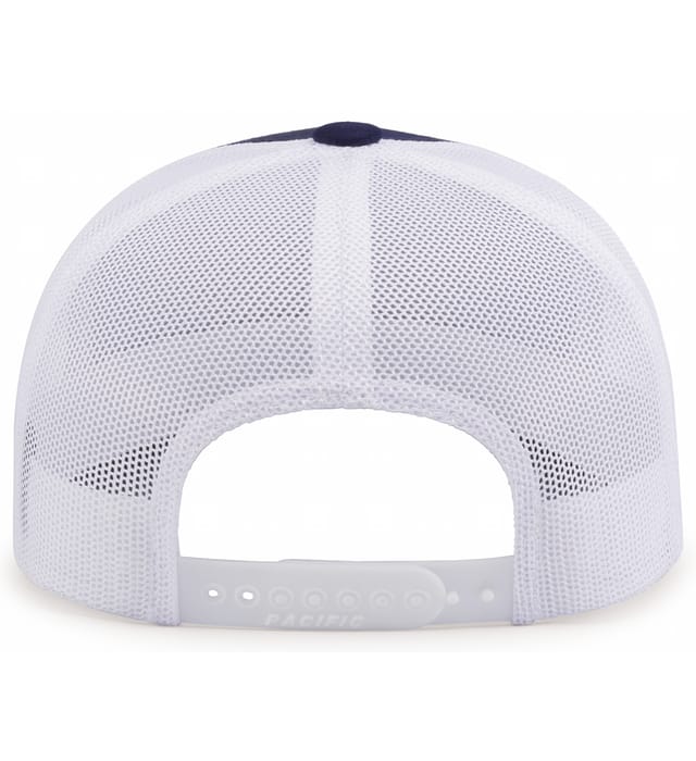104C Pacific Headwear | Trucker Snapback Cap - Back Image