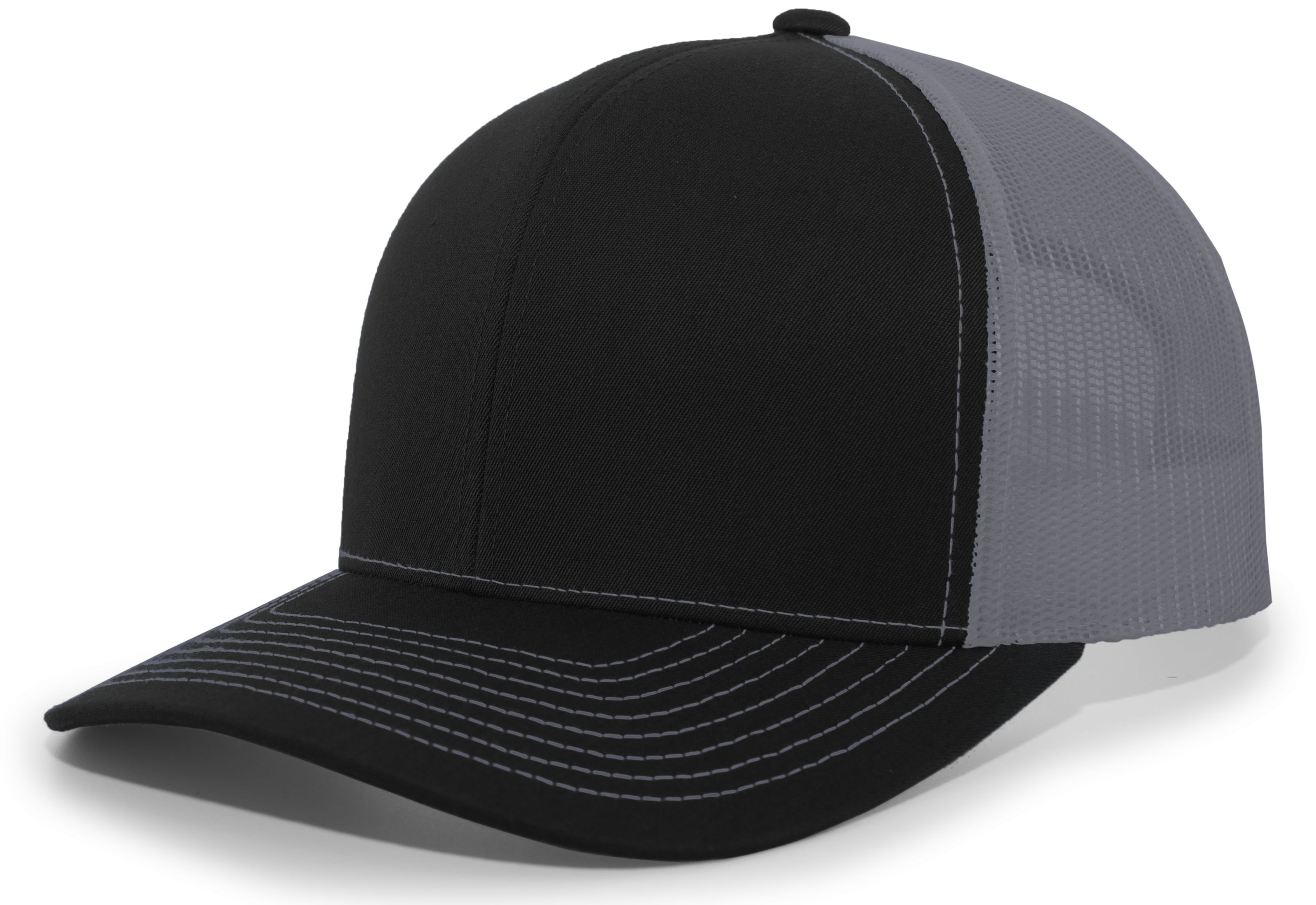 104S PACIFIC HEADWEAR Contrast Stitch Trucker Snapback Zoom Image
