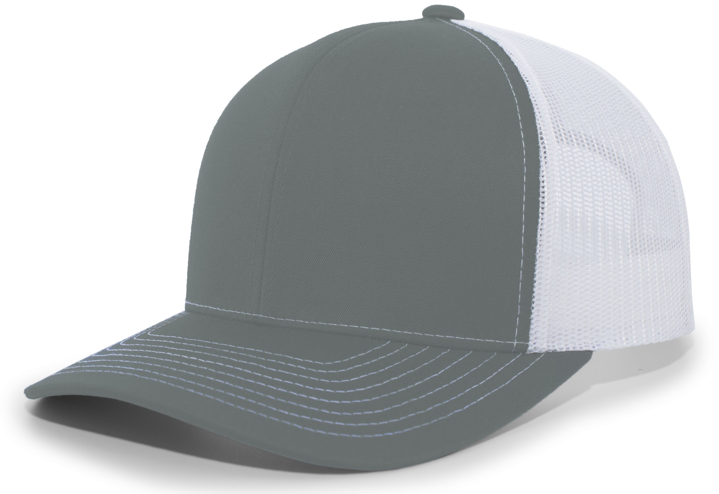 104S PACIFIC HEADWEAR Contrast Stitch Trucker Snapback 104S PACIFIC HEADWEAR Contrast Stitch Trucker Snapback