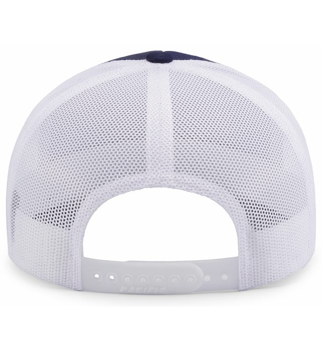 105C PACIFIC HEADWEAR Snapback Trucker Cap - Back Image