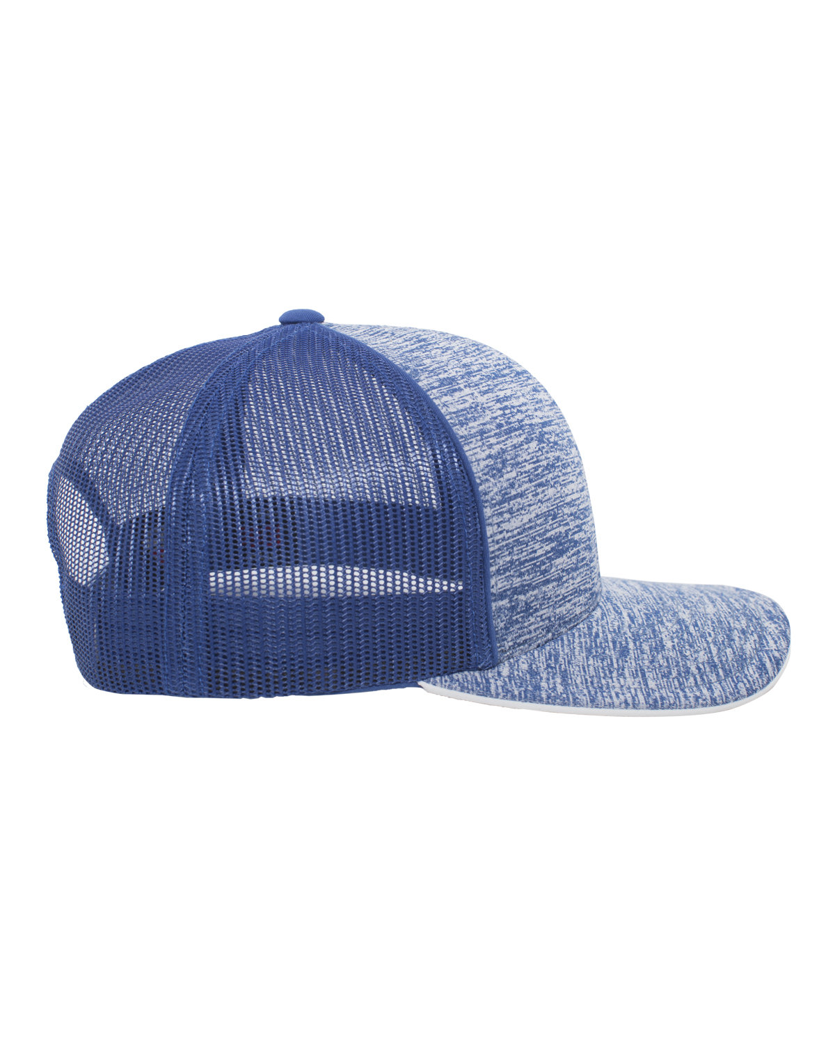 106C PACIFIC HEADWEAR Aggressive Heather Trucker Snapback Cap 106C PACIFIC HEADWEAR Aggressive Heather Trucker Snapback Cap - Siide Image