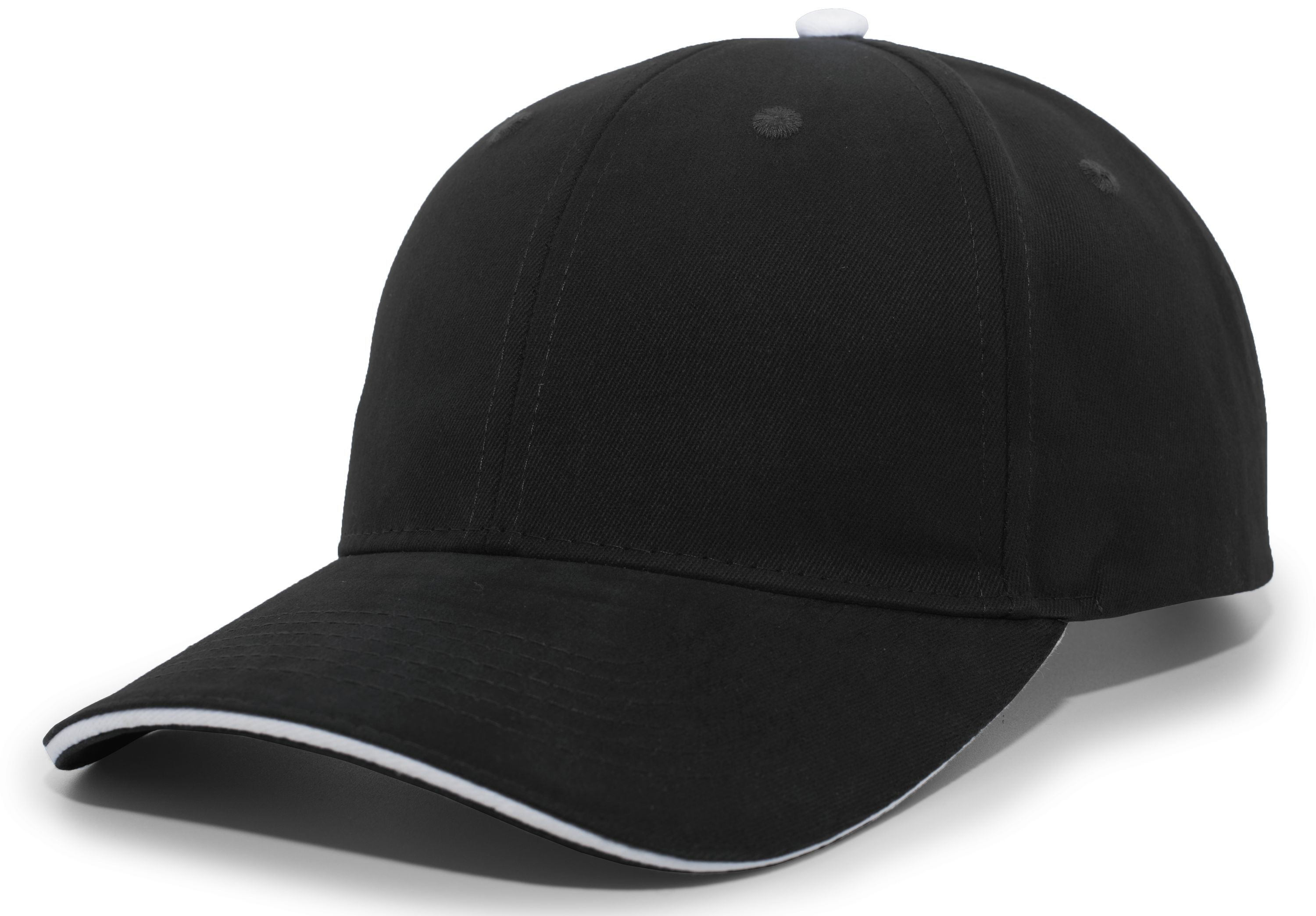 121C PACIFIC HEADWEAR Brushed Twill Cap With Sandwich Bill 121C PACIFIC HEADWEAR Brushed Twill Cap With Sandwich Bill