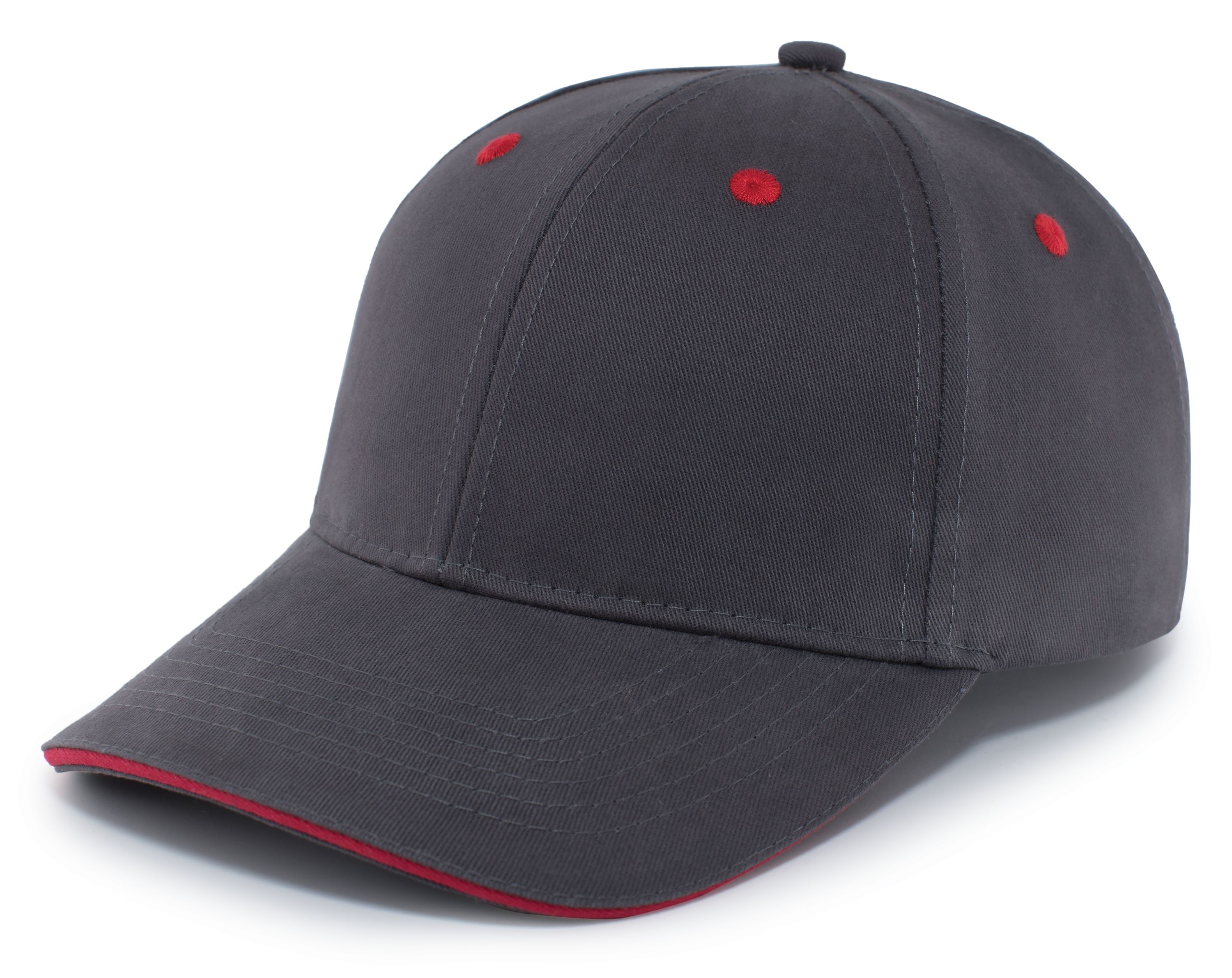 121C PACIFIC HEADWEAR Brushed Twill Cap With Sandwich Bill 121C PACIFIC HEADWEAR Brushed Twill Cap With Sandwich Bill
