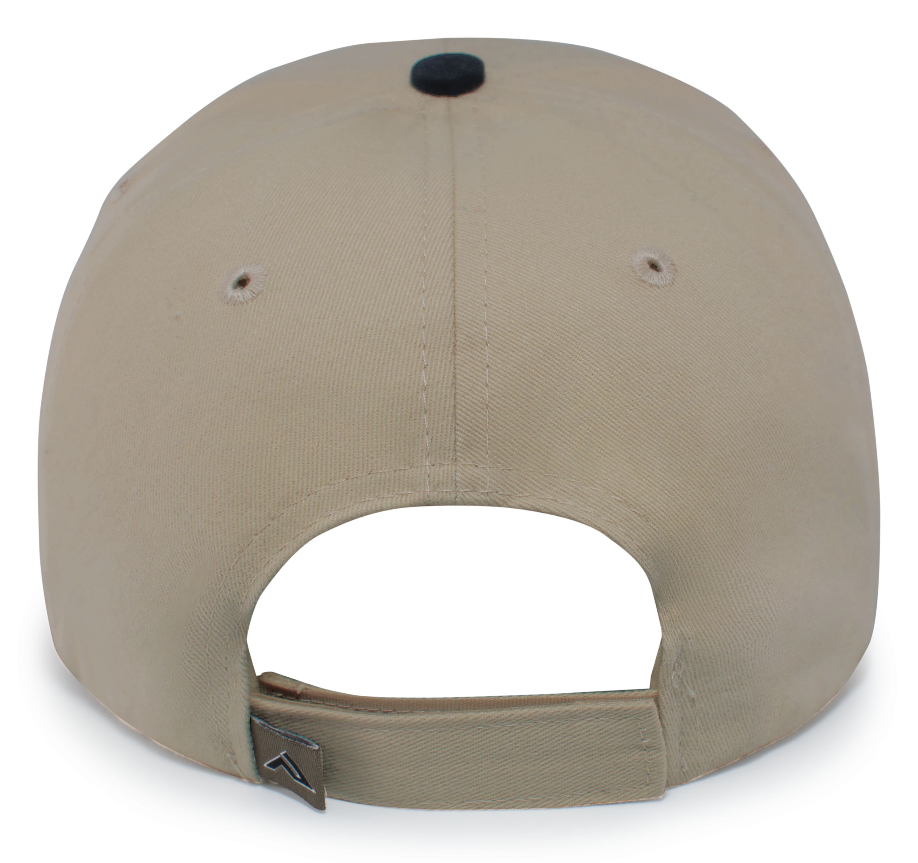 121C PACIFIC HEADWEAR Brushed Twill Cap With Sandwich Bill 121C PACIFIC HEADWEAR Brushed Twill Cap With Sandwich Bill - Back Image