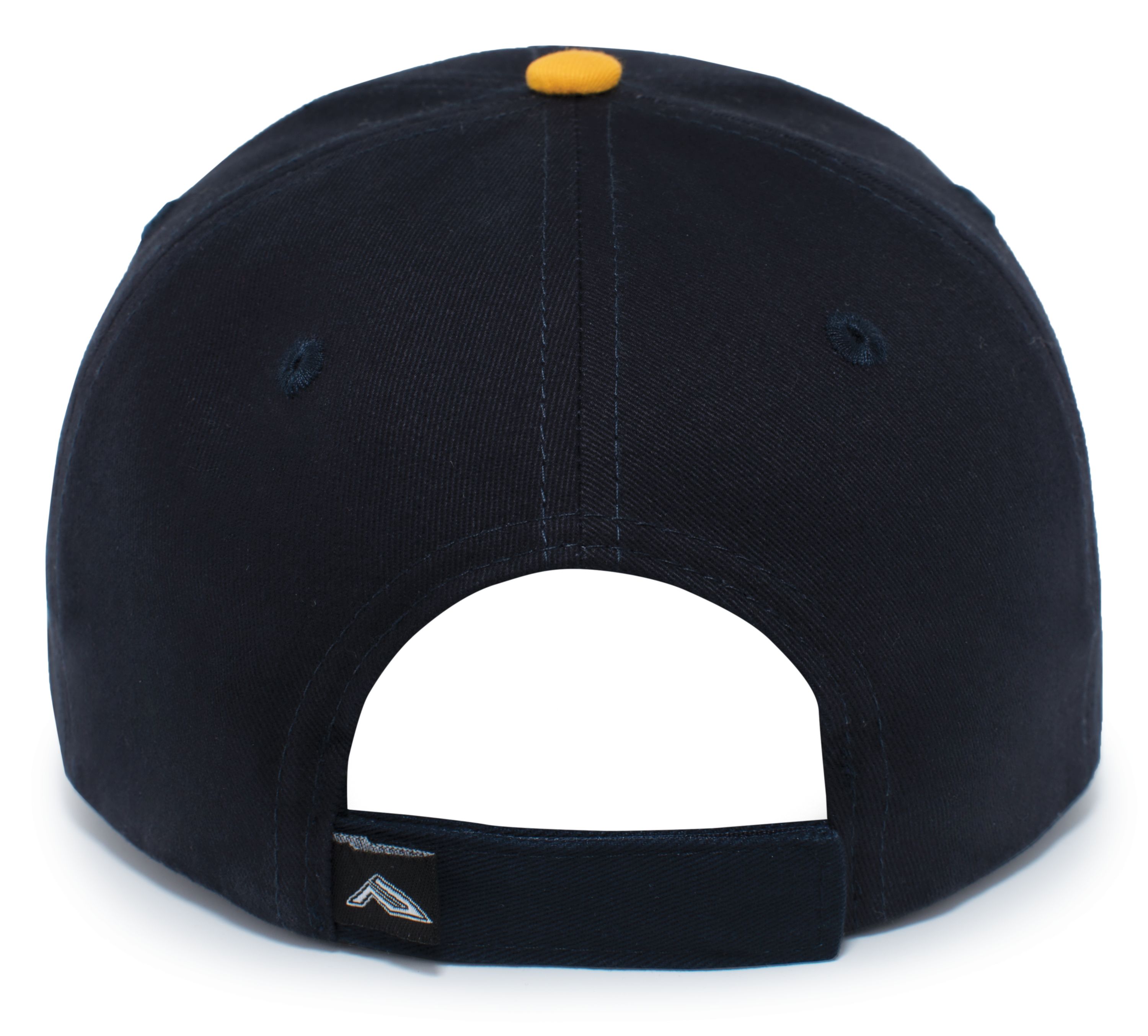 121C PACIFIC HEADWEAR Brushed Twill Cap With Sandwich Bill - Back Image