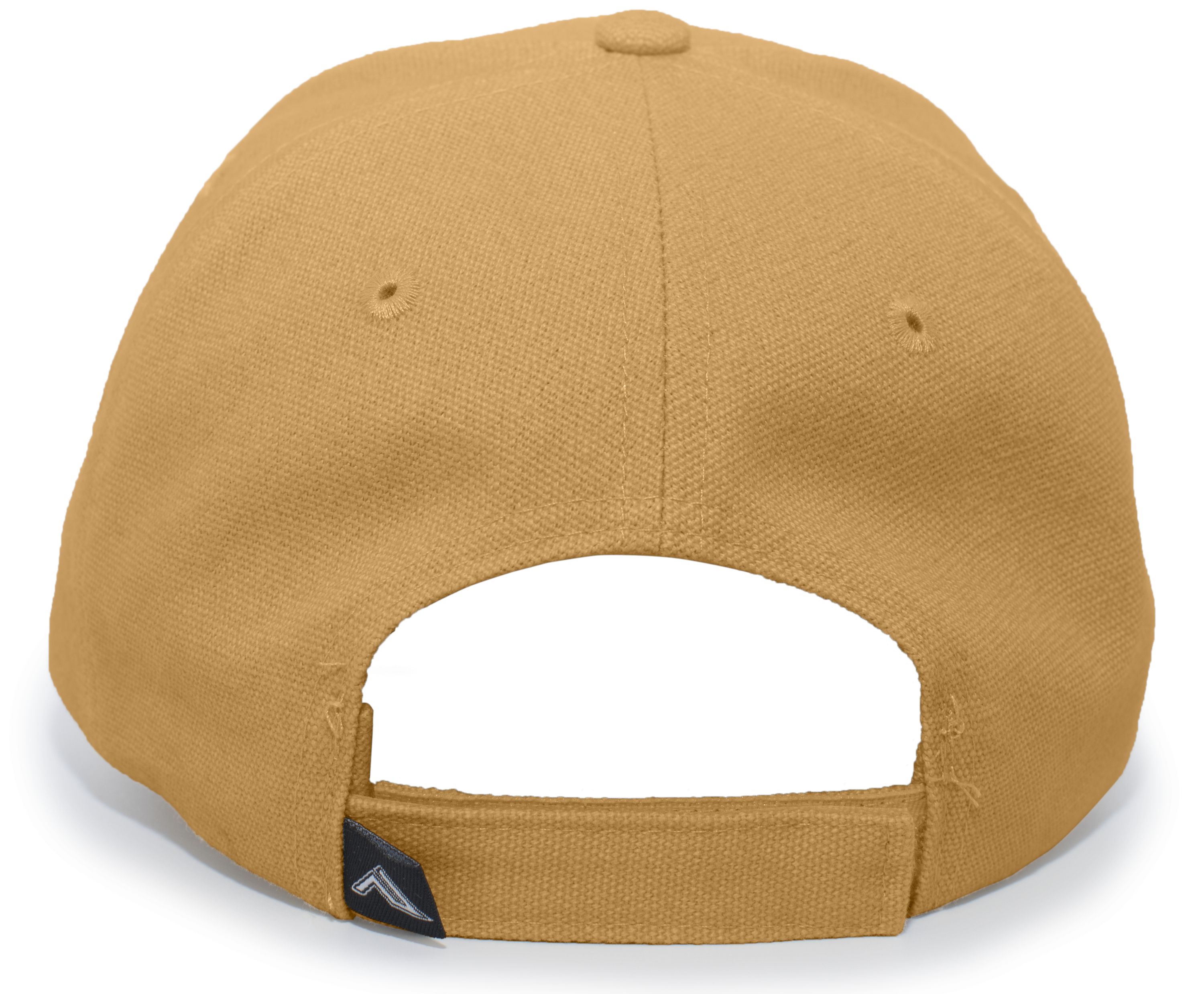 191C PACIFIC HEADWEAR Heavyweight Cotton Duck Hook-And-Loop Adjustable Cap - Back Image