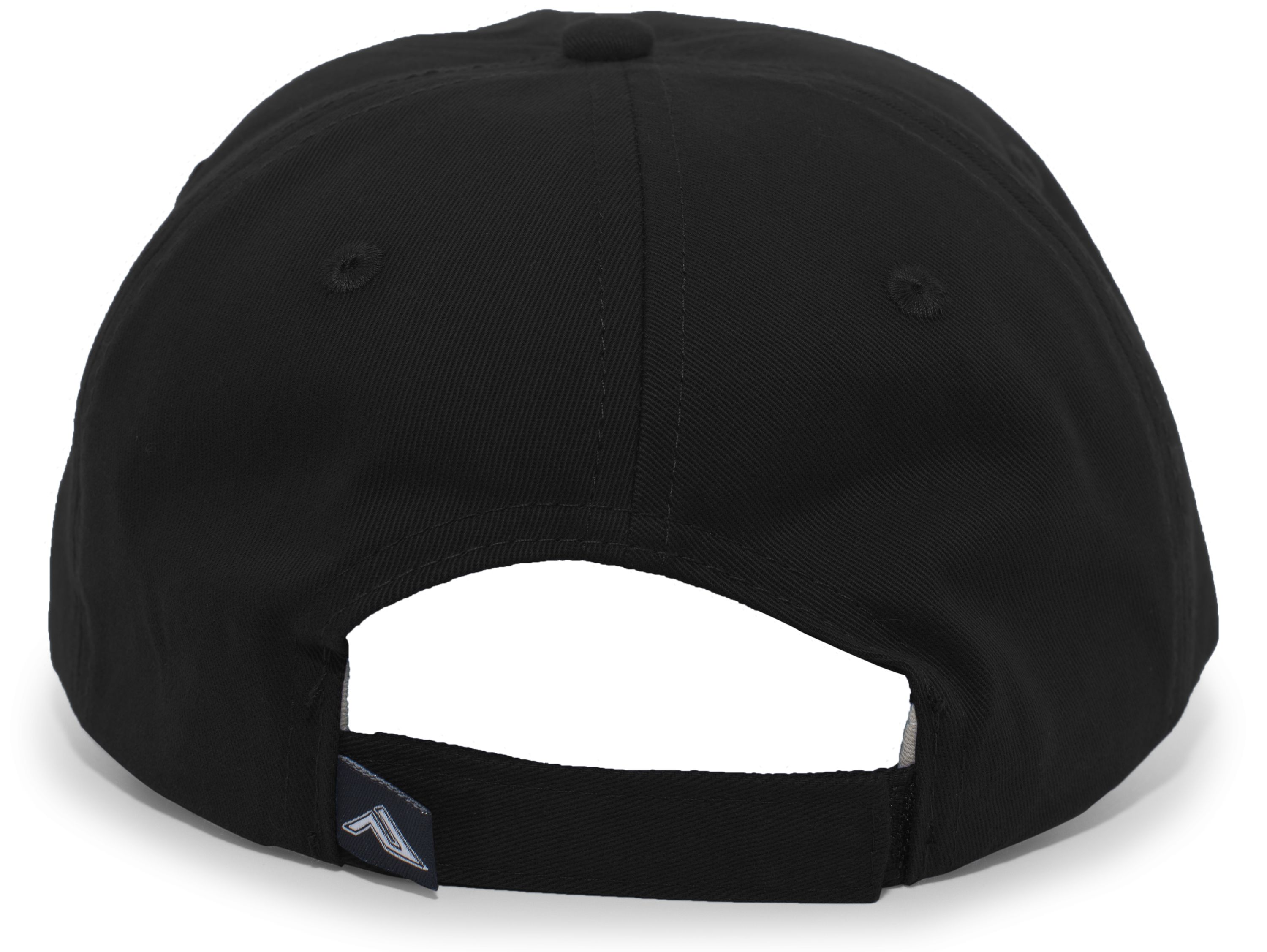 220C PACIFIC HEADWEAR Brushed Cotton Twill Hook-And-Loop Adjustable Cap - Back Image