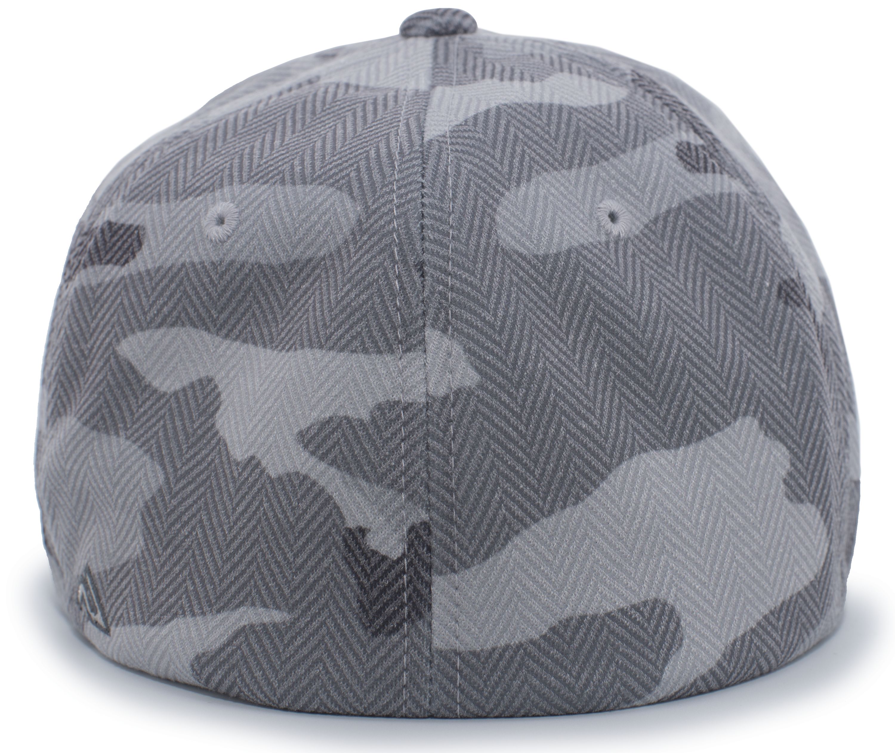 289F PACIFIC HEADWEAR Herringbone Poly/Rayon FlexfitA Cap - Back Image