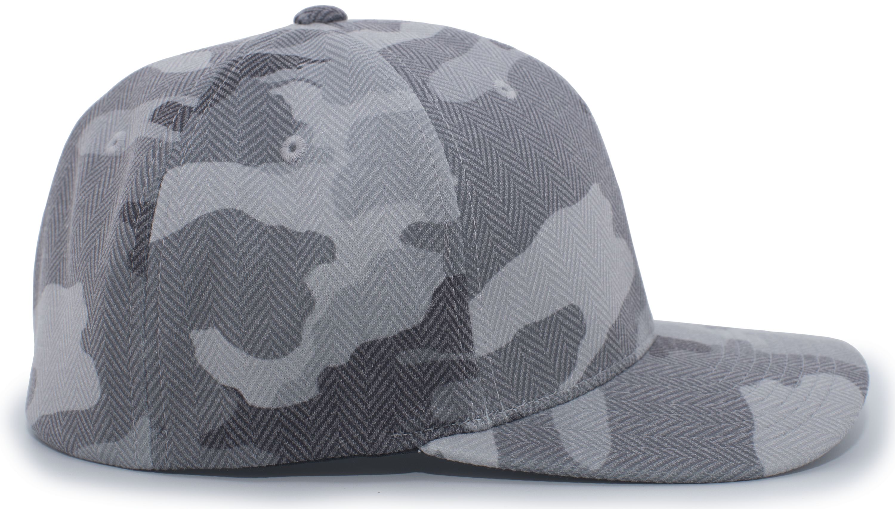 289F PACIFIC HEADWEAR Herringbone Poly/Rayon FlexfitA Cap - Siide Image