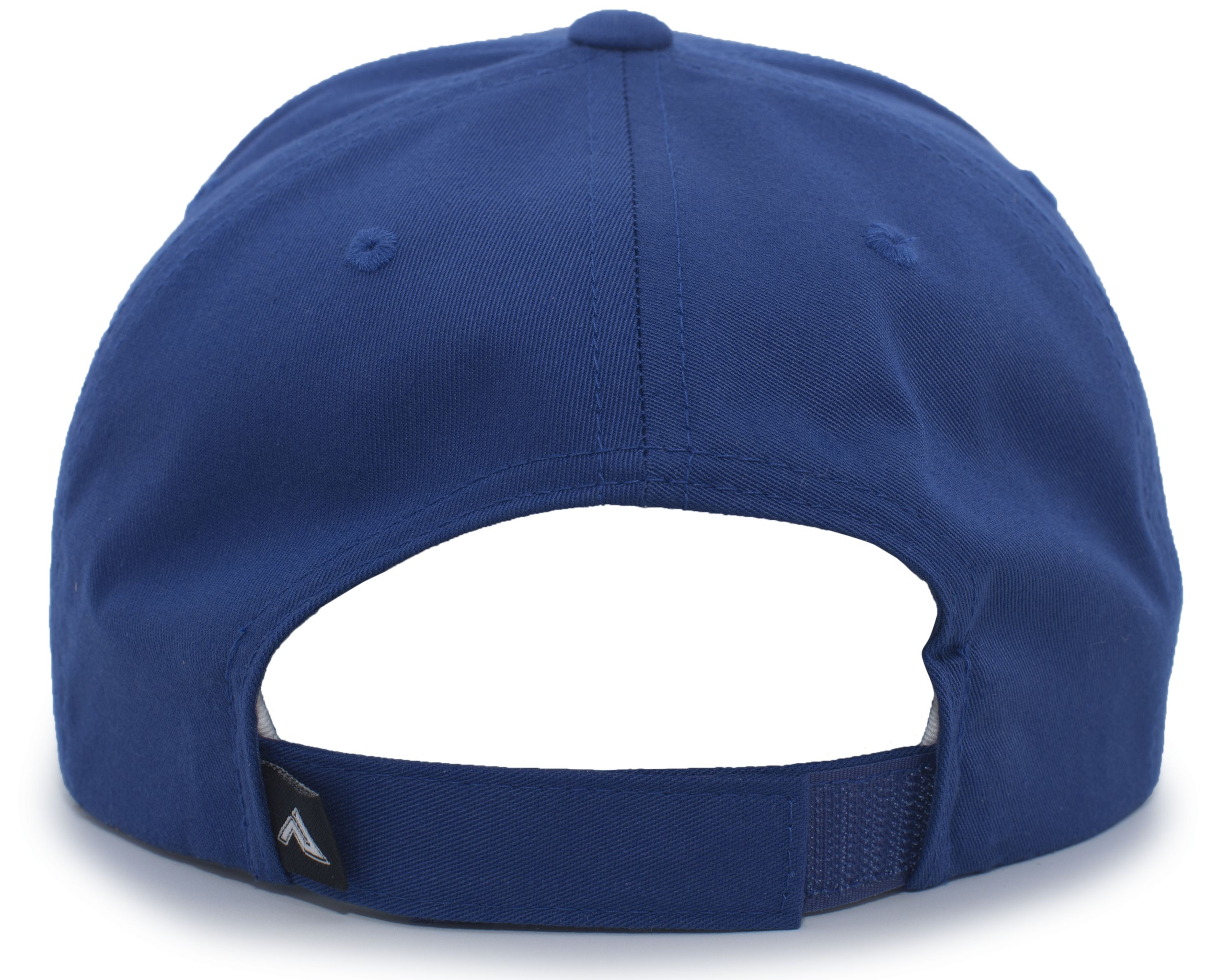 302C Pacific Headwear Cotton-Poly Hook-And-Loop Adjustable Cap - Back Image