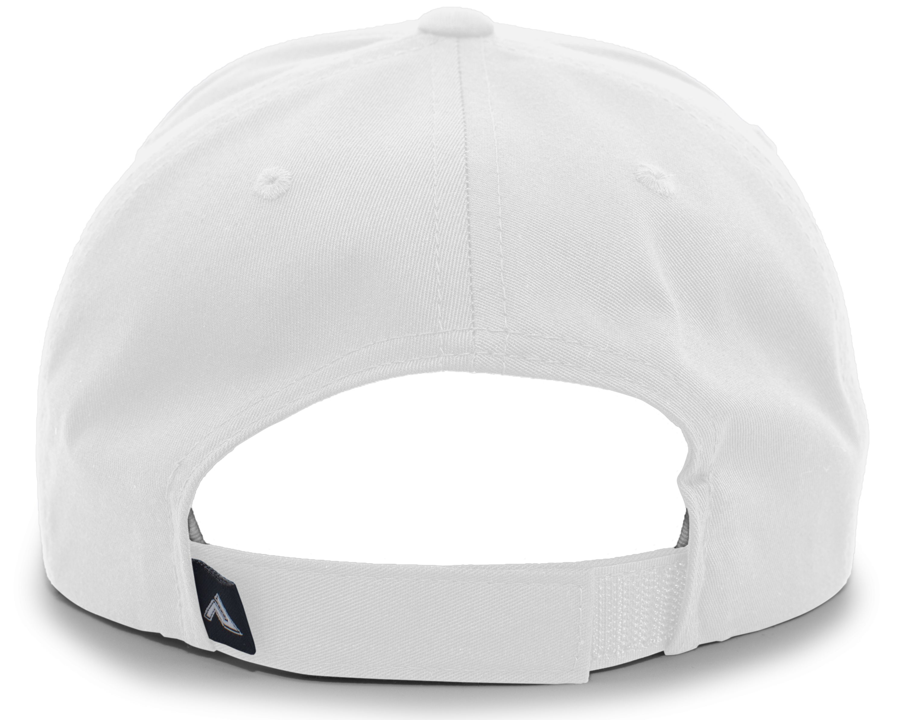 302C Pacific Headwear Cotton-Poly Hook-And-Loop Adjustable Cap - Back Image